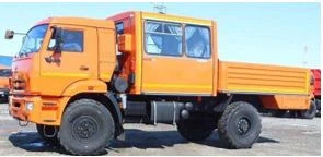 Nefaz 42111-45 Cargo-Passenger Vehicle on Kamaz 43502-D5 Chassis