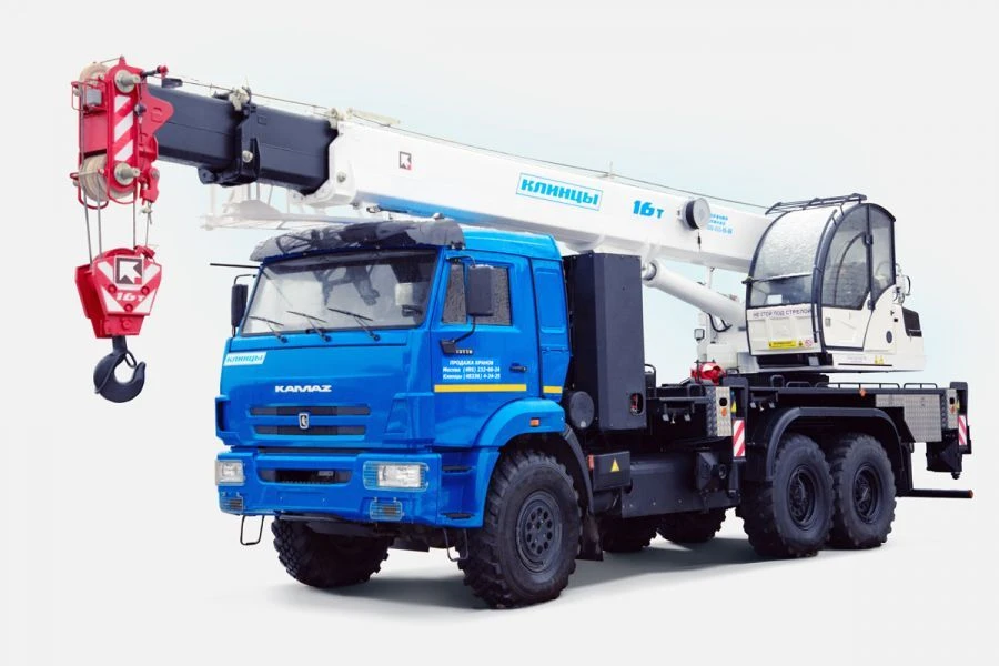 Crane for Trucks KS-35719-7-02 GAZ with 16t Capacity