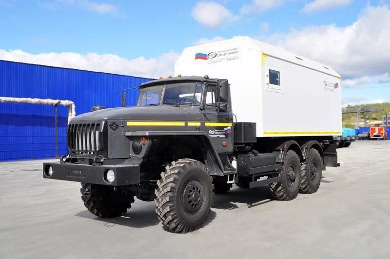 Mobile Workshop and Laboratory Vehicle UZST01 5860-46