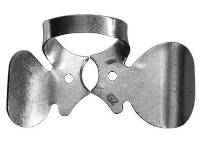 Dark Clamp No. G-2-B for Dental Procedures