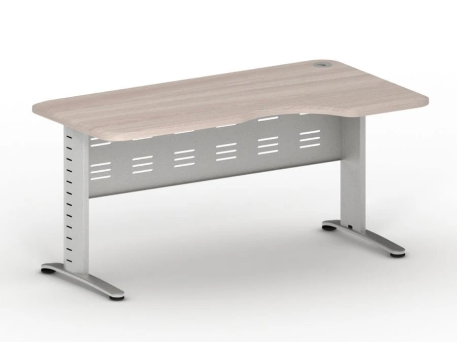 مكتب مريح بإطار معدني