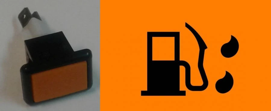 Fuel Water Detection Indicator Lamp 2212.3803-81