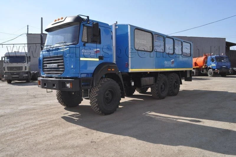 Special Purpose Bus UZST Type UZST07 Model 5861-36 for Ural Chassis