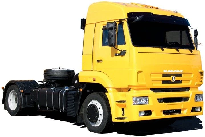 KAMAZ 5460-63 Chassis with Installed Engine (Without Cabin)