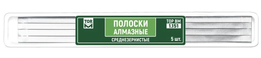 Diamond Strips Medium Grit No. 1.151(3) (Pack of 5)