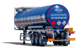BONUM 928010 Semi-Trailer Tank for Efficient Transport