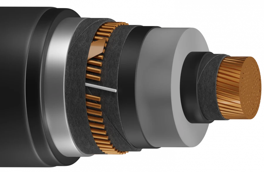 Power Cable (A) PvPu - Insulated with Cross-Linked Polyethylene
