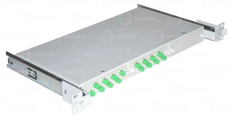 إطار توزيع ضوئي NTSS - قابل للتثبيت على الرف وقابل للسحب