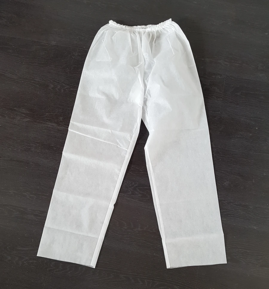 Disposable Surgical Pants with Elastic Waistband