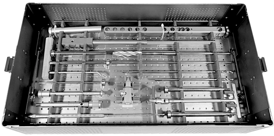 Tool Storage Container for Intramedullary Osteosynthesis, Article 500.690