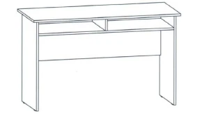 Multi-Purpose Table with Shelf by Alliance-S