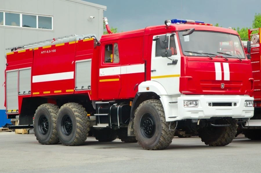 Foam Firefighting Vehicle APT-(4.0-8.0)-100 on KAMAZ-43118-A5