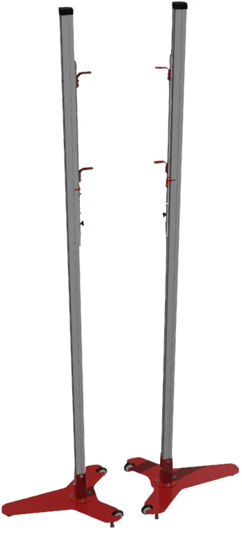 Universal High Jump Standards 2600mm (Aluminum Profile)