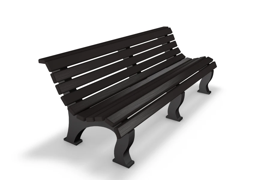 أريكة على قواعد من الرمل البوليمري