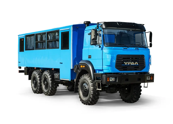 Specialised passenger vehicle Ural 3255-81 (Possible equipment: gearboxes YaMZ-0905, YaMZ-1105, YaMZ