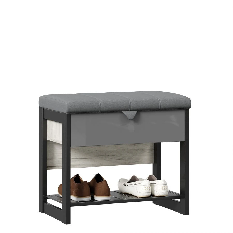 Technо LD.678310.000 Bench 600 (White/Black Craft Oak)