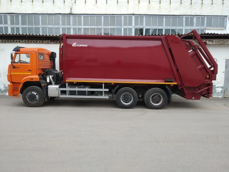 Garbage Truck MZ22-K55-01 on KAMAZ 6520-53 Chassis