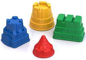 Tower Sand Molds Set (4 pcs)