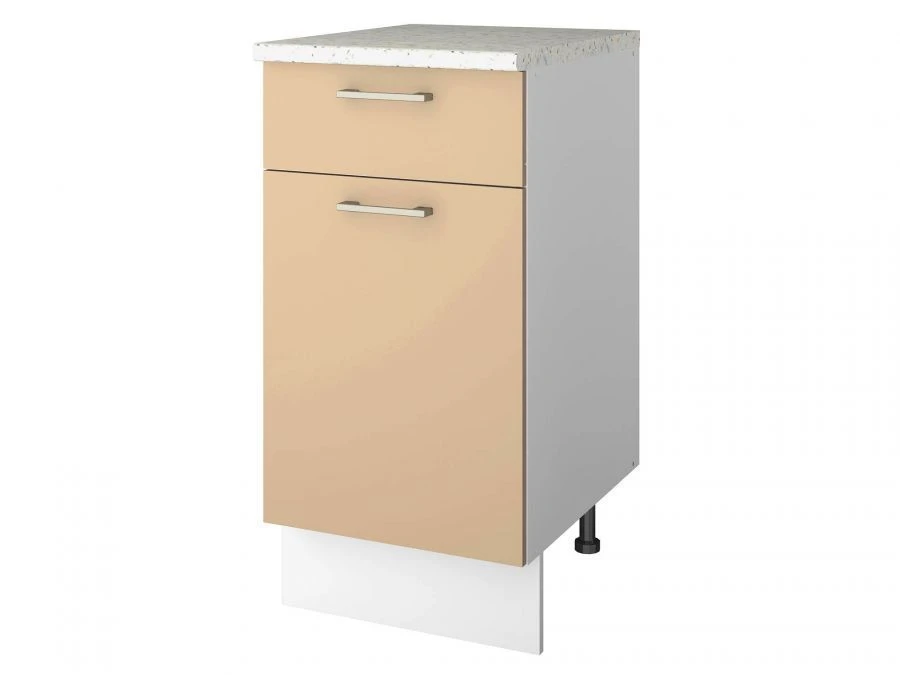 Floor Cabinet with Drawer and Door - Model STY-1 by Edelwood