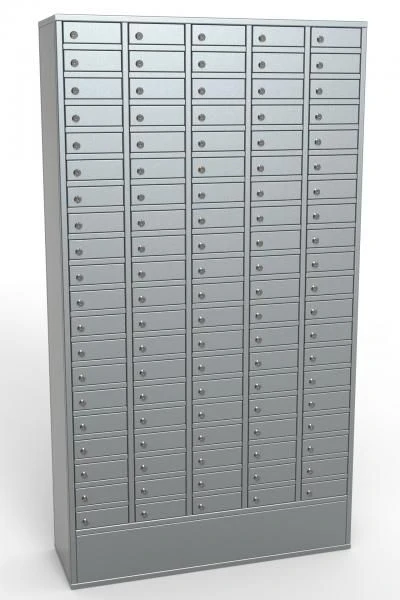 Subscriber Cabinet for 100 Cells with Closed Doors ASh-100
