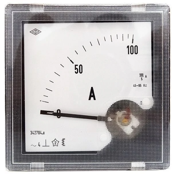 ميكروأميتر، ميلي أميتر، أميتر وفولتمتر لوحي - نموذج E42704.8