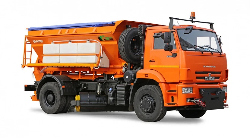 Combined Road Machine for Year-Round Use KO-829D1 on KAMAZ-53605-A5 Chassis