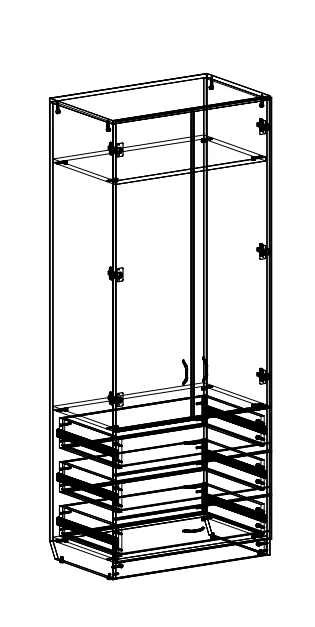 Children's Wardrobe for Storing Clothes