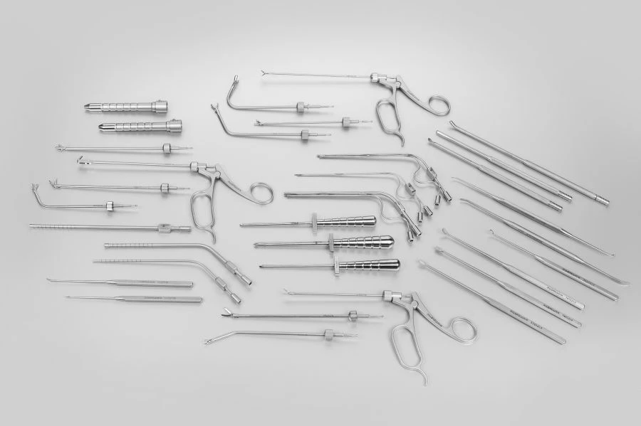 Pediatric Endoscopic Rhinology Surgical Tool Set for Rigid Endoscopes