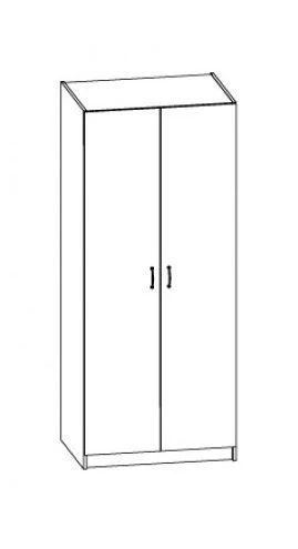 High-Quality Wardrobe Model Sh 16