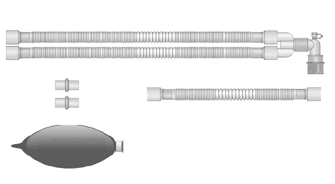 Breathing Devices for Anesthesia and Resuscitation Equipment - Model A