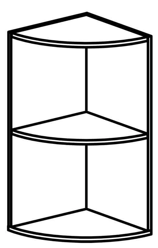 Corner Storage Loft 4508 Rhythm Series