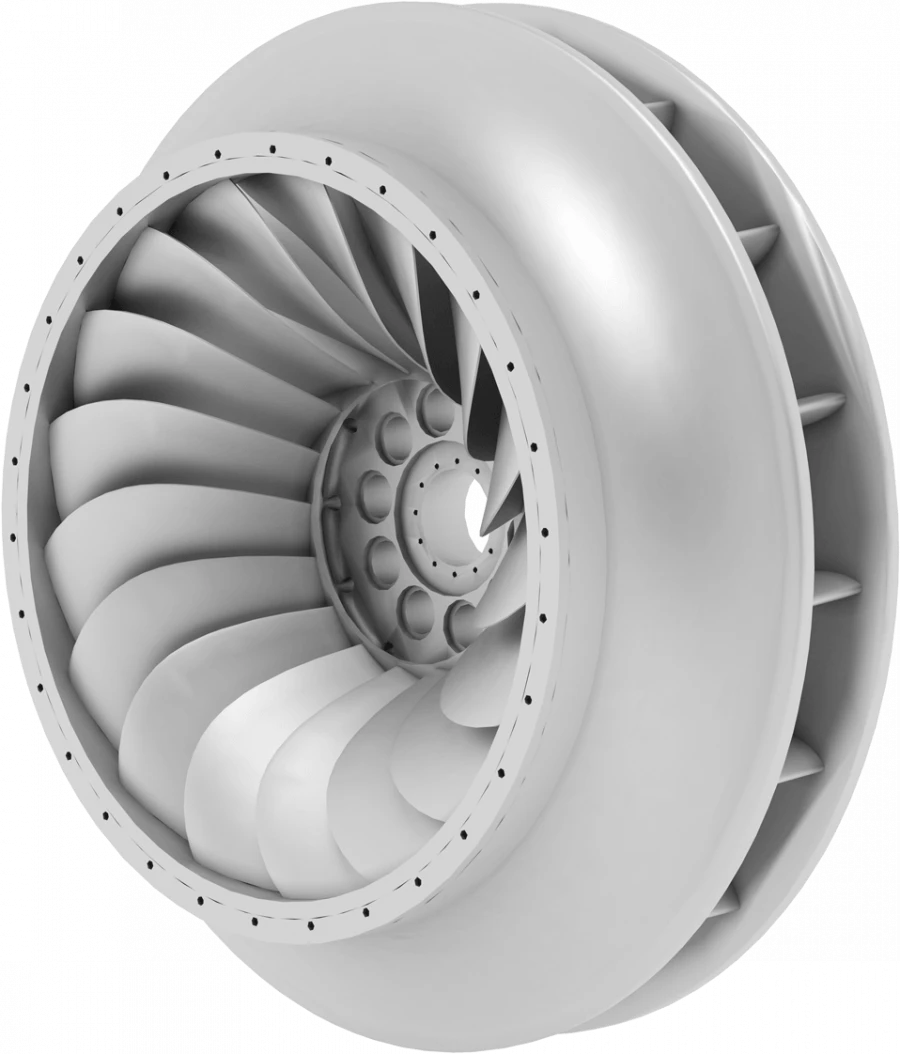 توربين مائي شعاعي-محوري لمحطة طاقة هيدرو تحت 50 ميغاوات