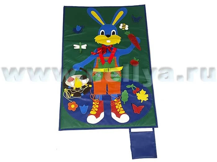 Educational Play Mat "Rabbit with Basket" Nelly