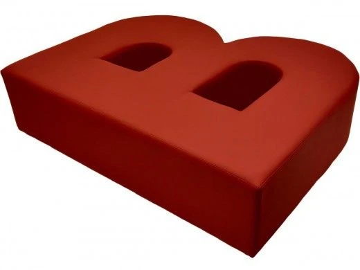 Customizable Wooden-Frame Puff - Va Bank