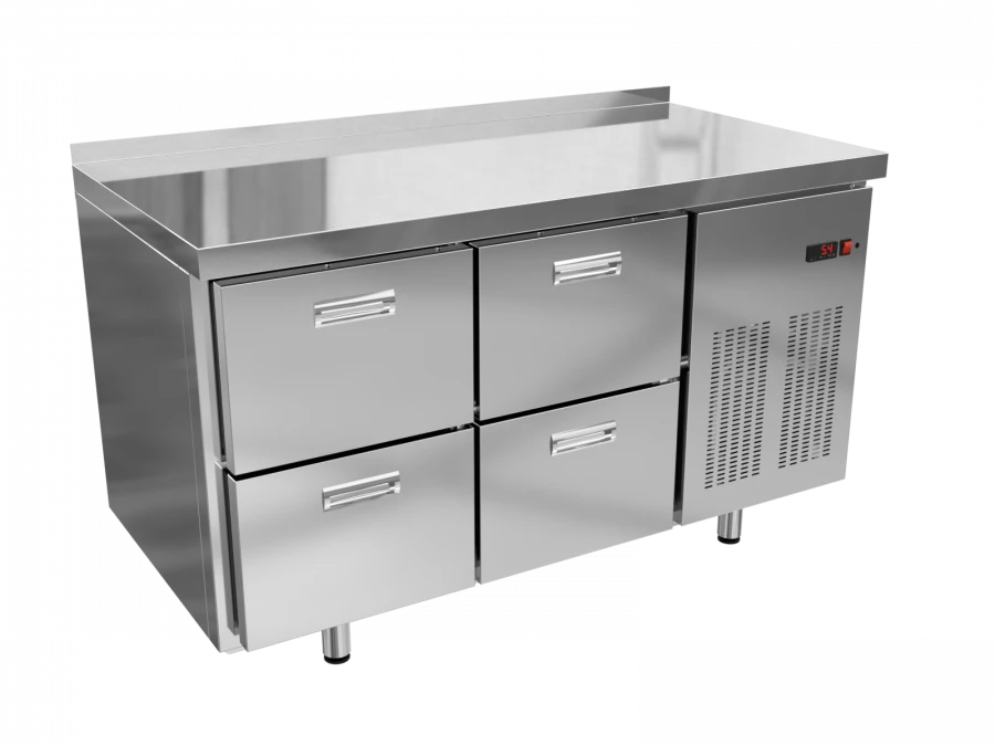 Kroner Refrigerated Table SXb 4Y-140-60 for Commercial Use