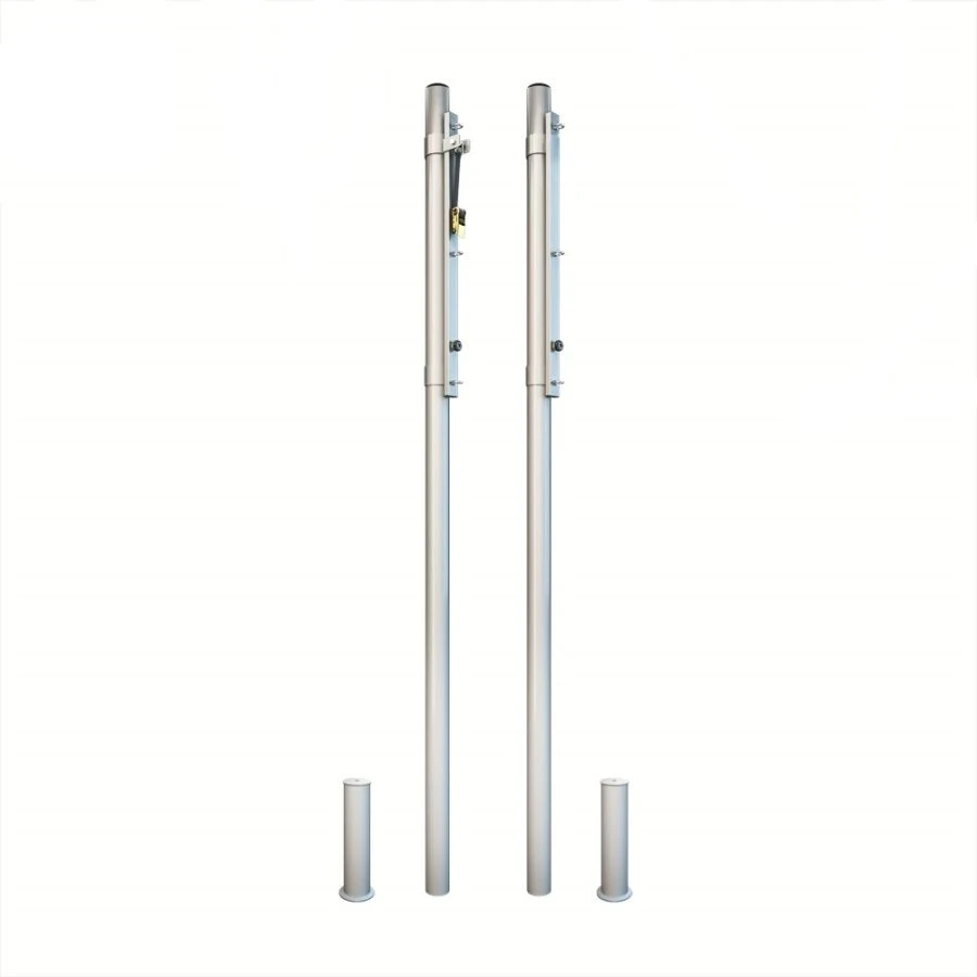 Steel Volleyball Posts for Training and Competitions, Model OS-07110