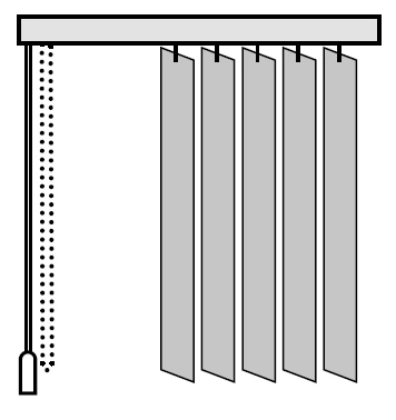 Vertical Fabric Blinds for Light Control - Amigo
