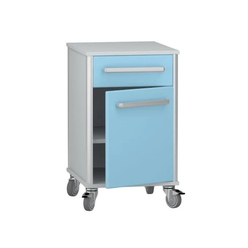 Medical Mobile Cabinet for Storage, Model DM-3-107-02.K2.F3