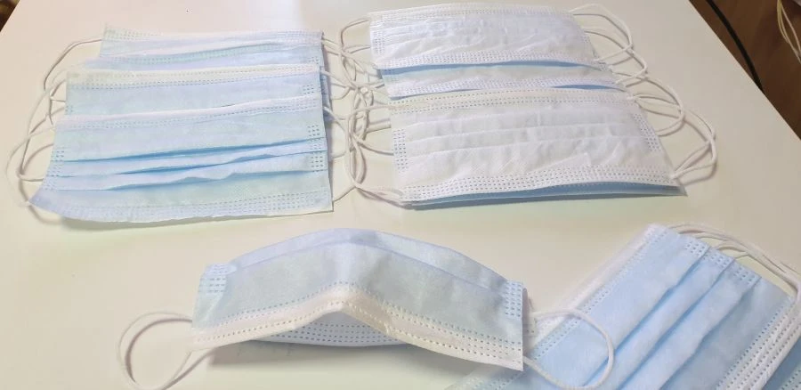 Three-Layer Disposable Medical Face Masks