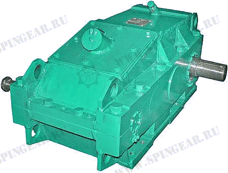 Vertical Crane Reducer VKU-500SPR - Three-Stage Design