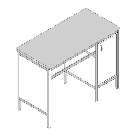 Medical Work Table MA-1/2.1 for Physicians