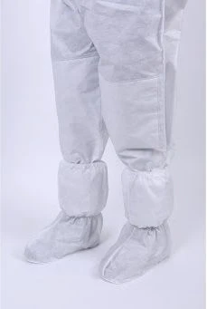 Protective Shoe Covers for Radioactive and Chemically Toxic Work - Medium Size