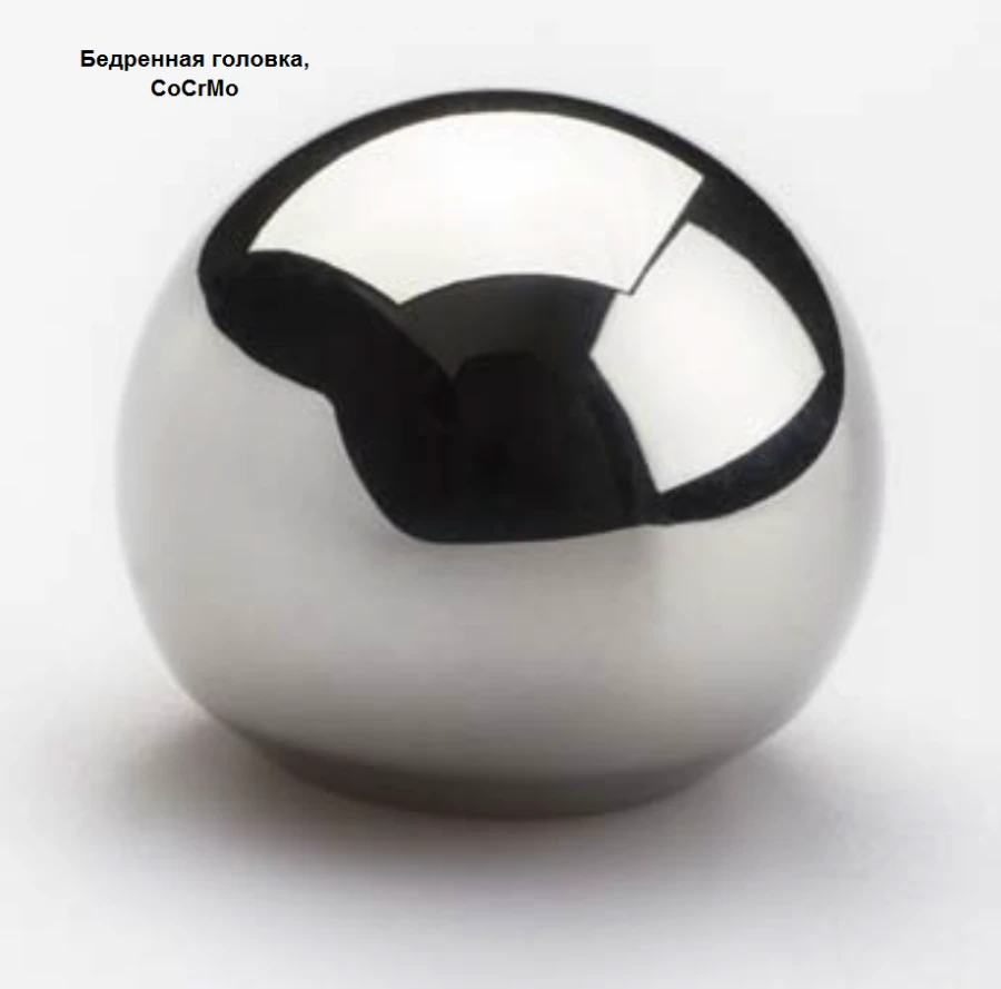 CoCrMo Femoral Head Implant, Size 28 L