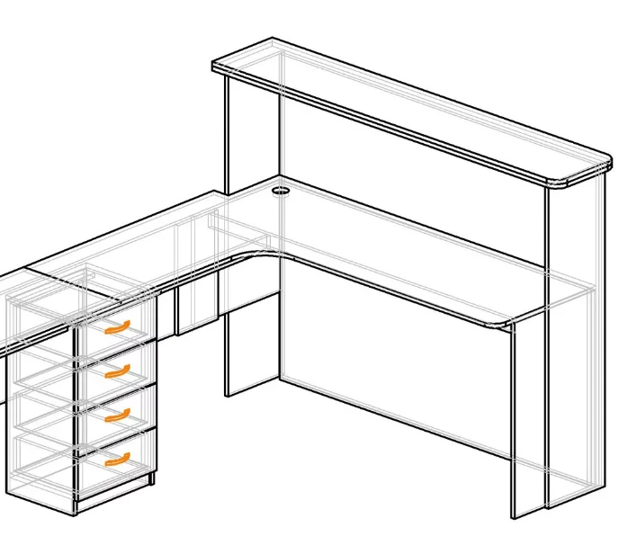 Customer Service Work Desk RL01/11