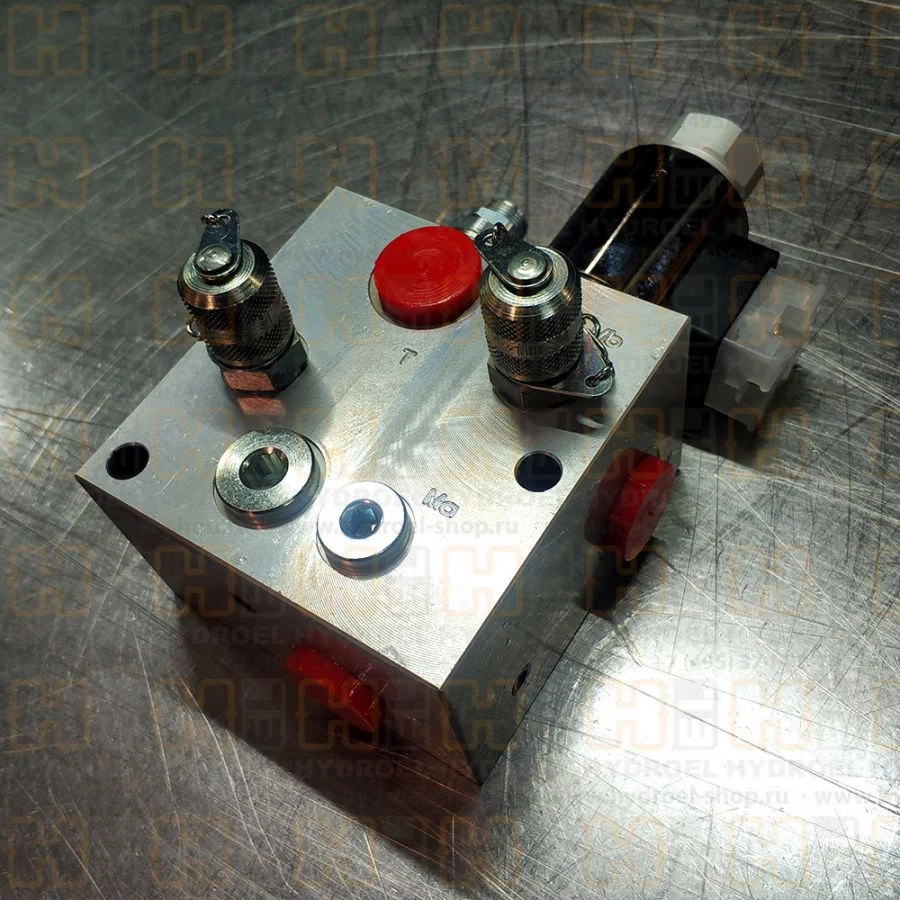 Hydraulic Block with Three-Line Valve and KP