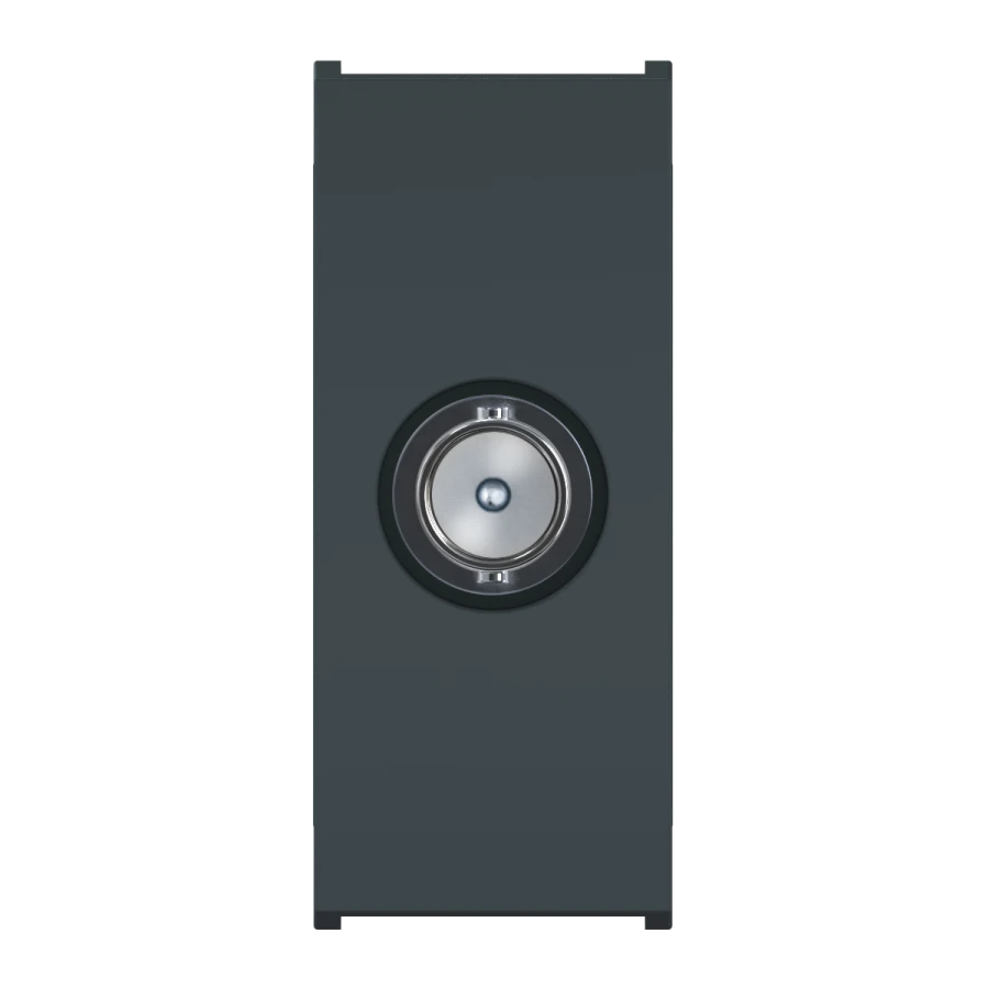 CADUCEUS ALING MODE Hidden Installation Audio/Video Socket BNC/BNC 1M Anthracite, Art. 6628.A