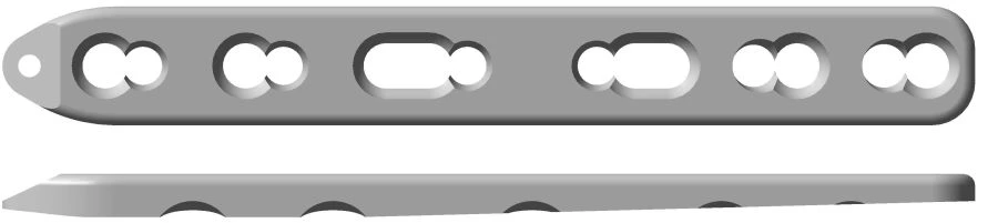 Small Straight Metaepiphyseal Plate (Length 90-210mm)
