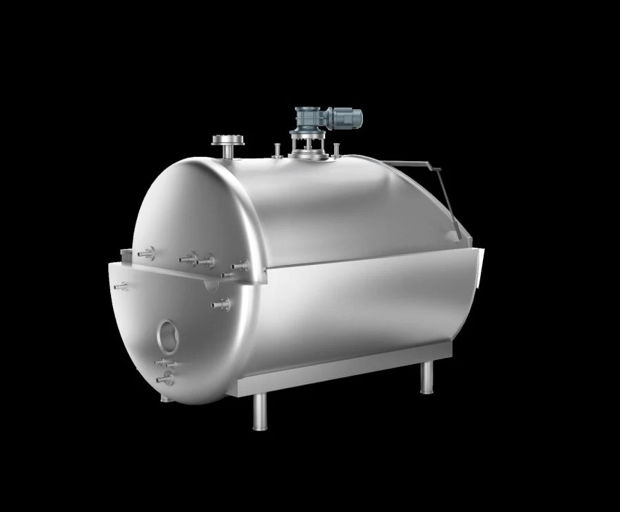 Horizontal Melting Tanks for Fats/Oils with Heating System
