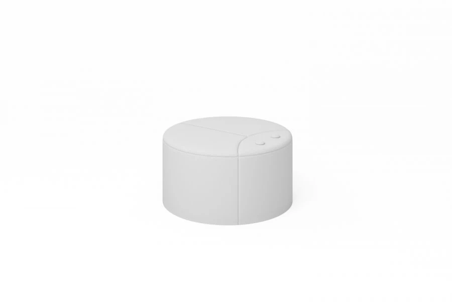 Soft Seating Puff L12 for Public Spaces L12-1P-2