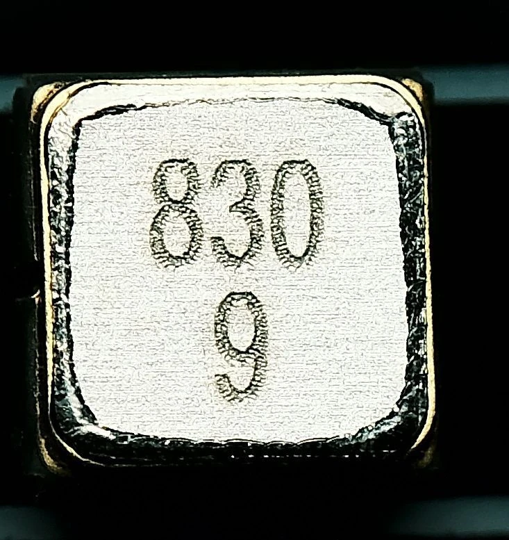 Surface Acoustic Wave Piezoelectric Filter FP3P7-830-9